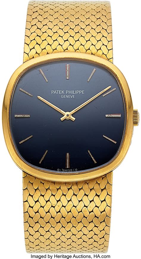 Patek Philippe, Ref. 3544/1 Ellipse,18k Gold, Sigma Dial, Circa 